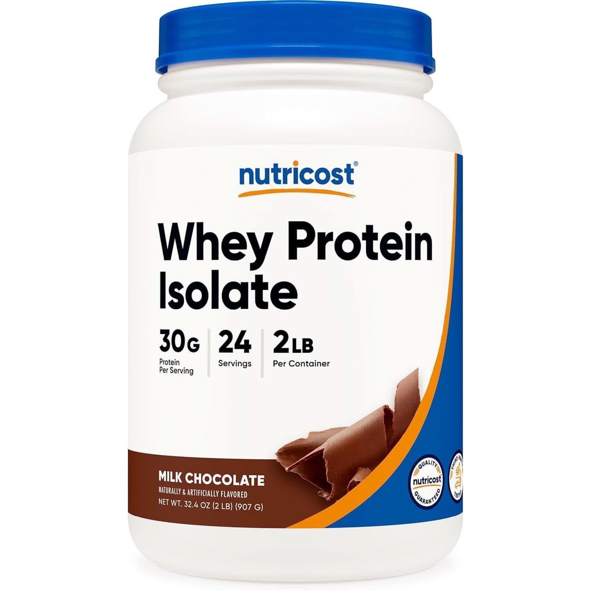 Nutricost Isolate Whey Protein Powder, Vanilla, 5 Pounds