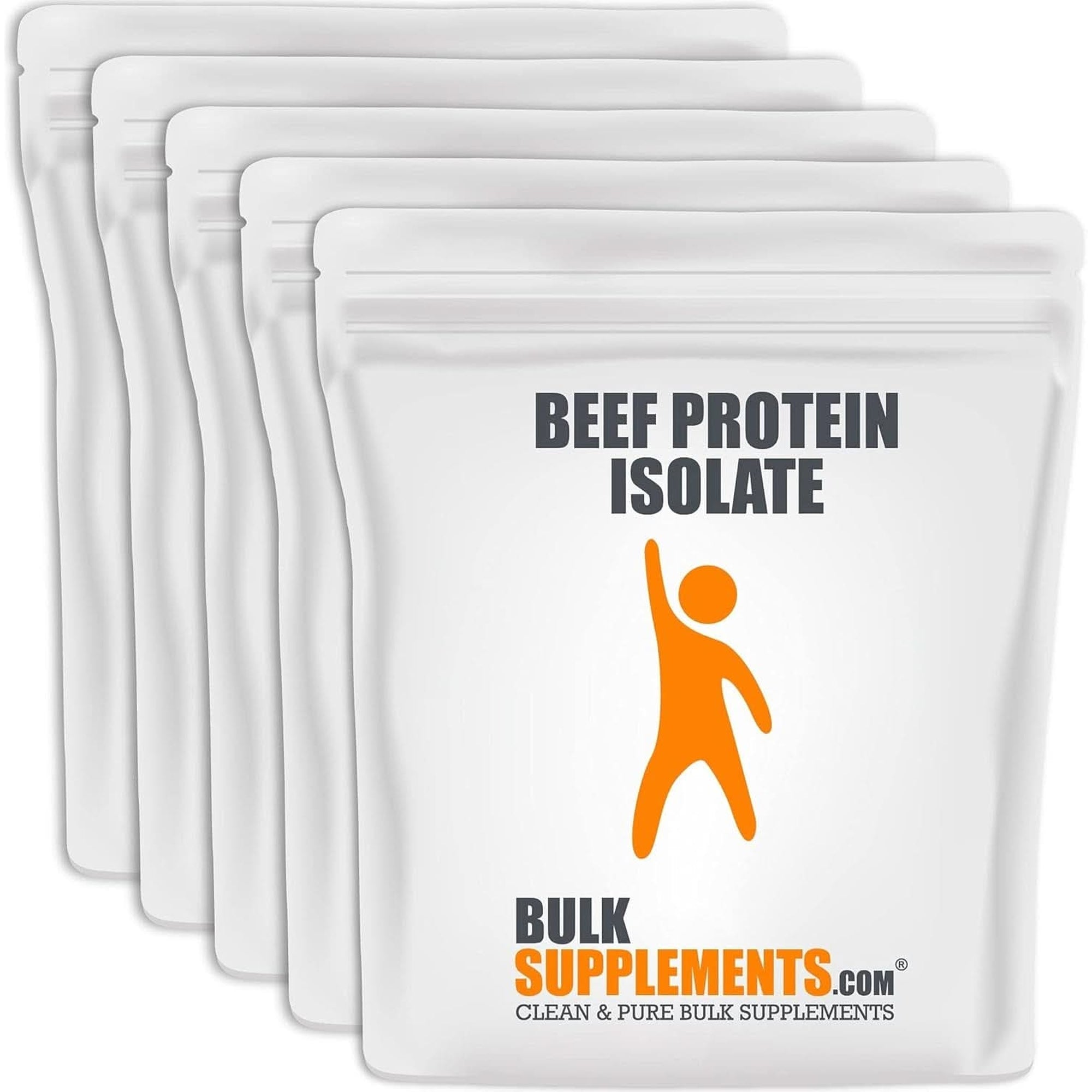 Bulksupplements.Com Beef Protein Isolate Powder - Lactose Free Protein Powder, Beef Protein Powder - Unflavored & Gluten Free, 30G per Serving, 1Kg (2.2 Lbs) (Pack of 1)