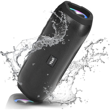 Bluetooth Speakers, Portable Bluetooth Speaker Wireless with 20W Loud Stereo Sound, TWS Pairing for Outdoor, IPX6 Waterproof Shower Speakers, 36H Playtime, Built-In Mic Radio Mode RGB Lights Speakers