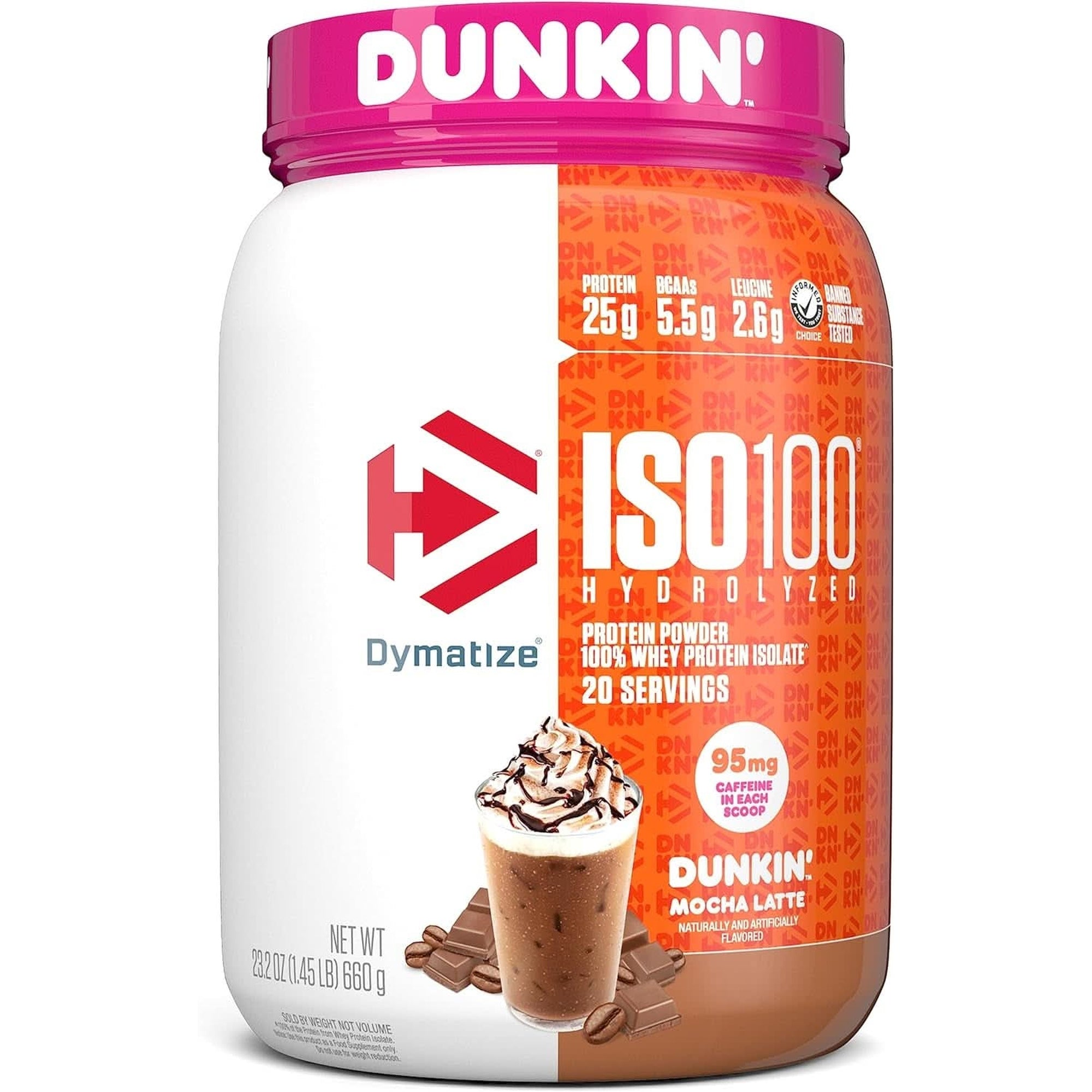 Dymatize ISO 100 Whey Protein Powder with 25G of Hydrolyzed 100% Whey Isolate, Gluten Free, Fast Digesting, Gourmet, 3 Pound, Vanilla, 3 Pound, 48 Oz