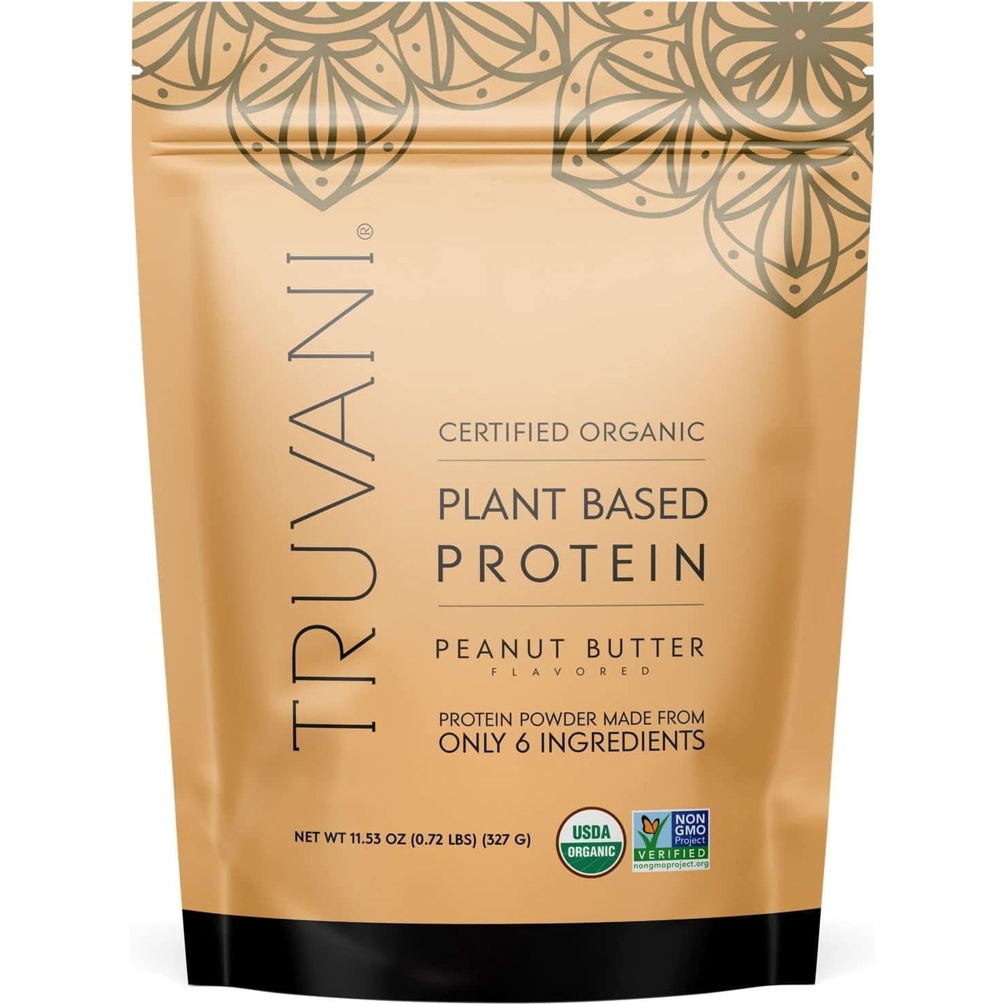 Truvani Pea Protein Powder, Vanilla, 20.9Oz, 1Pk, 20 Servings