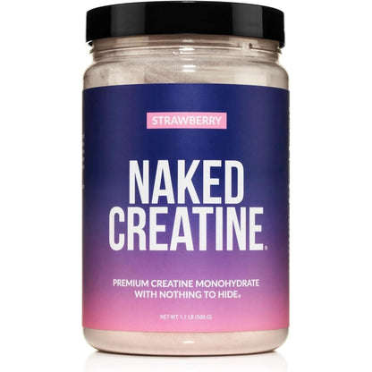 Pure Creatine Monohydrate – 200 Servings - 1,000 Grams, 2.2Lb Bulk, Vegan, Non-Gmo, Gluten Free, Soy Free. Aid Strength Gains, No Artificial Ingredients - Naked CREATINE