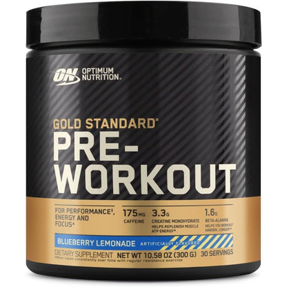 Optimum Nutrition Gold Standard Pre Workout with Creatine, Beta-Alanine, and Caffeine for Energy, Flavor: Green Apple, 30 Servings (Packaging May Vary)