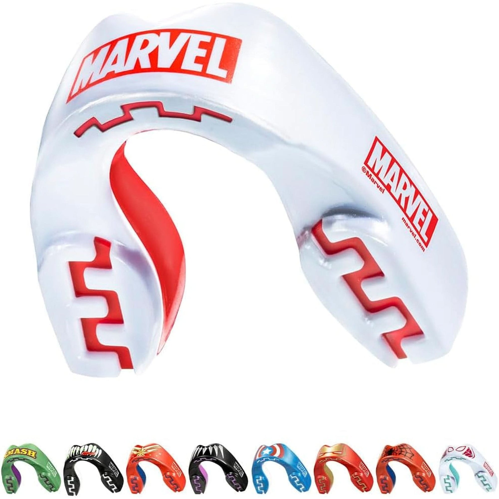 Marvel Venom Sports Mouthguard Dual Layer Premium Protection Adults Gum Shield with Case for Boxing, MMA, Rugby, Martial Arts, Judo and All Contact Sports