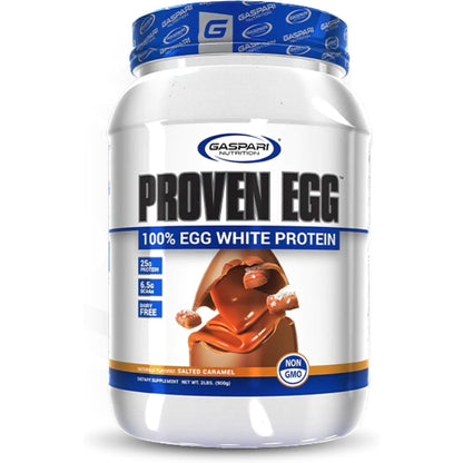 Gaspari Nutrition Proven Egg, 100% Egg White Protein, 25G Protein, Keto Friendly, Dairy Free, Lactose Free, Soy Free (2 Lbs, Chocolate)