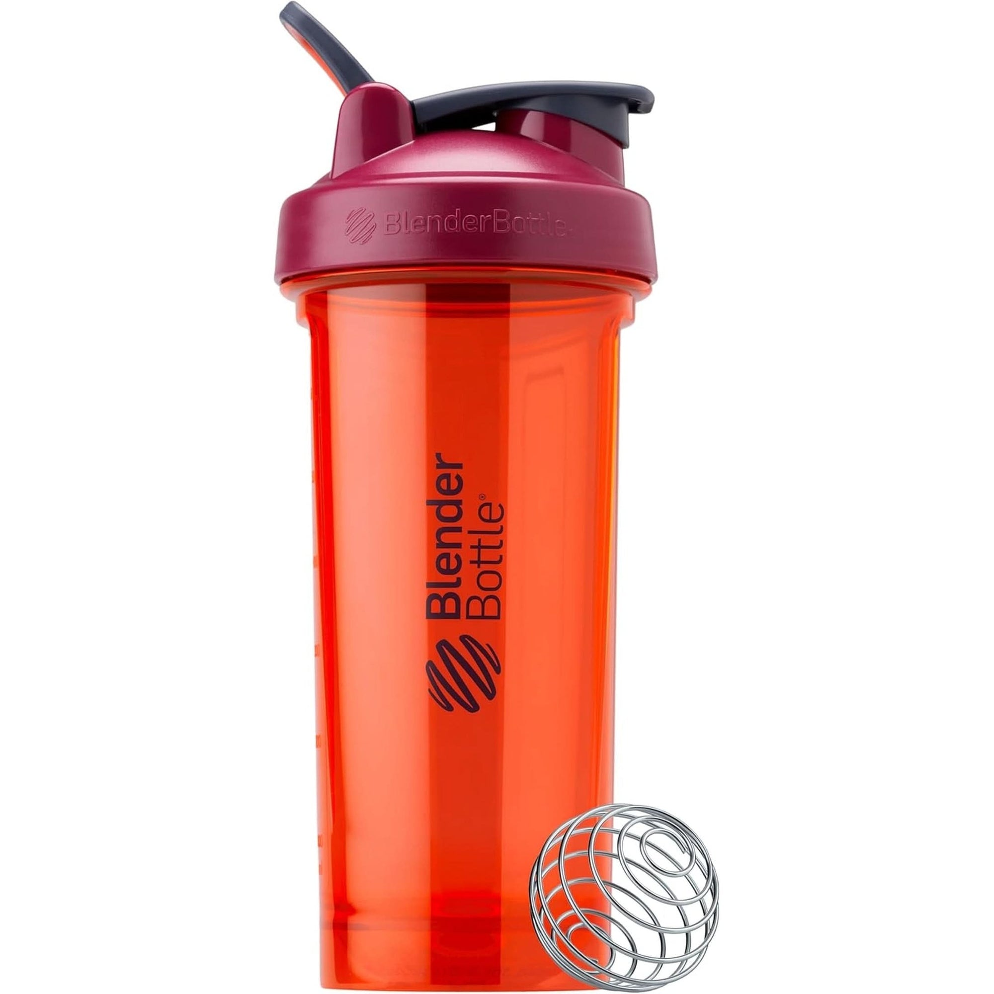 Blenderbottle Shaker Bottle Pro Series Perfect for Protein Shakes and Pre Workout, 24-Ounce, Black/Clear