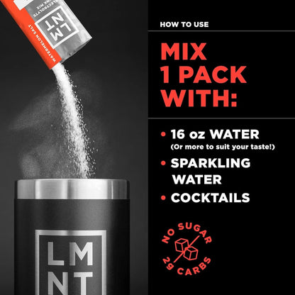 LMNT Zero Sugar Electrolytes - Variety Pack Bundle | Drink Mix | 36-Count