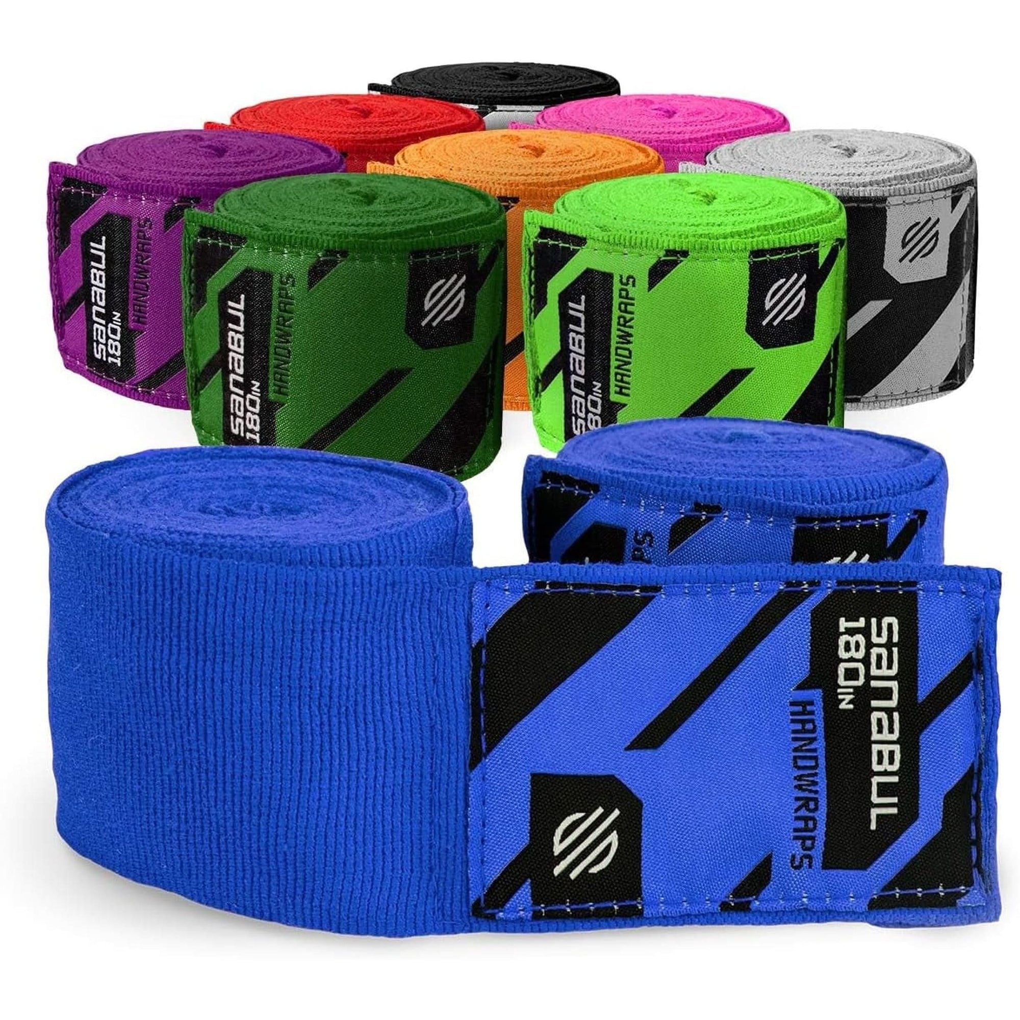 Sanabul Elastic 180 Inch Boxing Handwraps | Boxing Gloves Muay Thai MMA Boxing Hand Wraps