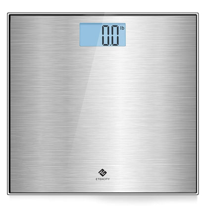 Etekcity Bathroom Scale for Body Weight, Digital Weighing Machine for People, Accurate & Large LCD Backlight Display, 6Mm Tempered Glass, 400 Lbs