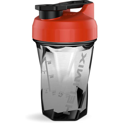 HELIMIX 2.0 Vortex Blender Shaker Bottle Holds Upto 28Oz | No Blending Ball or Whisk | USA Made | Portable Pre Workout Whey Protein Drink Cup | Mixes Cocktails Smoothies Shakes | Top Rack Safe