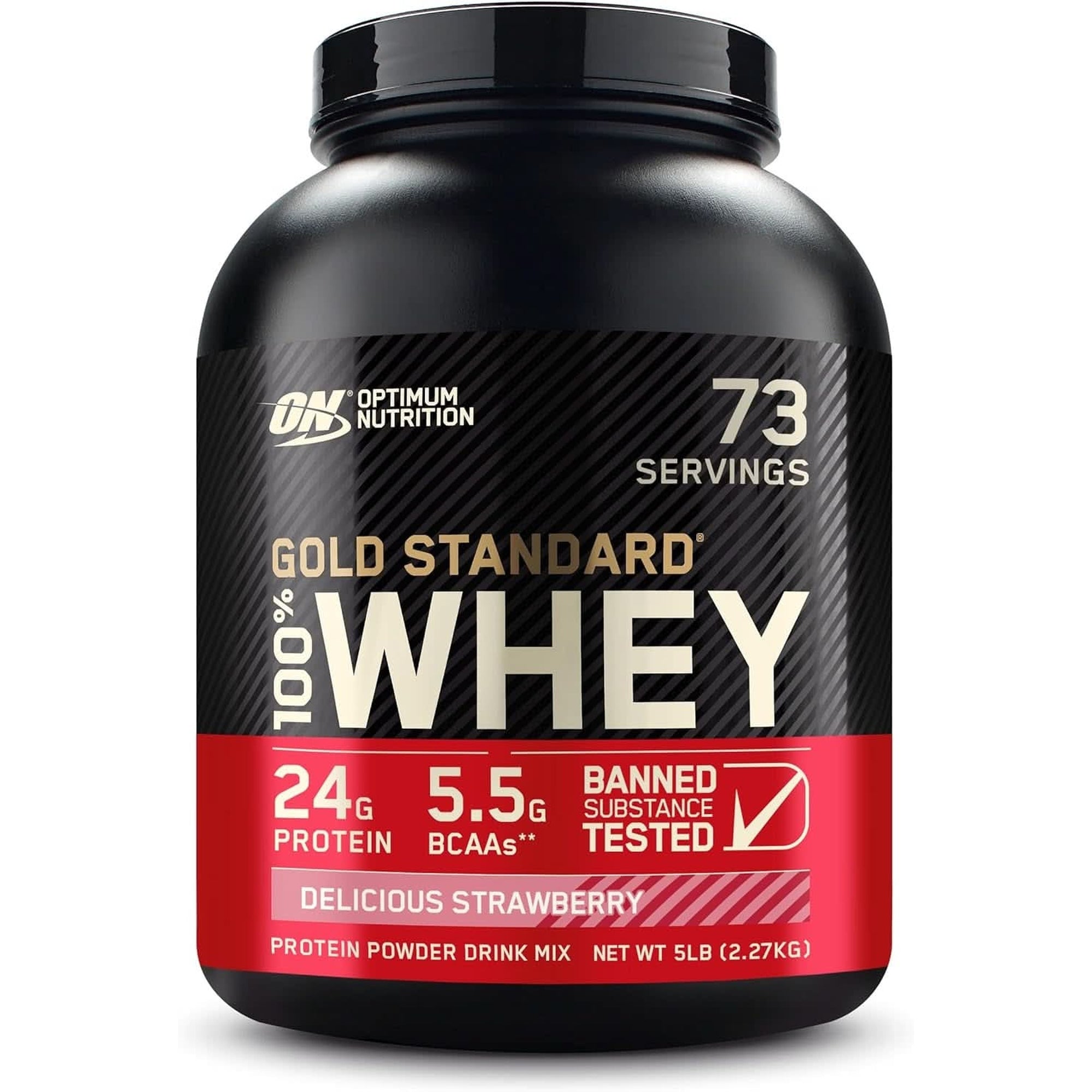 Optimum Nutrition Gold Standard 100% Whey Protein Powder, Double Rich Chocolate, 2 Pound (Packaging May Vary)