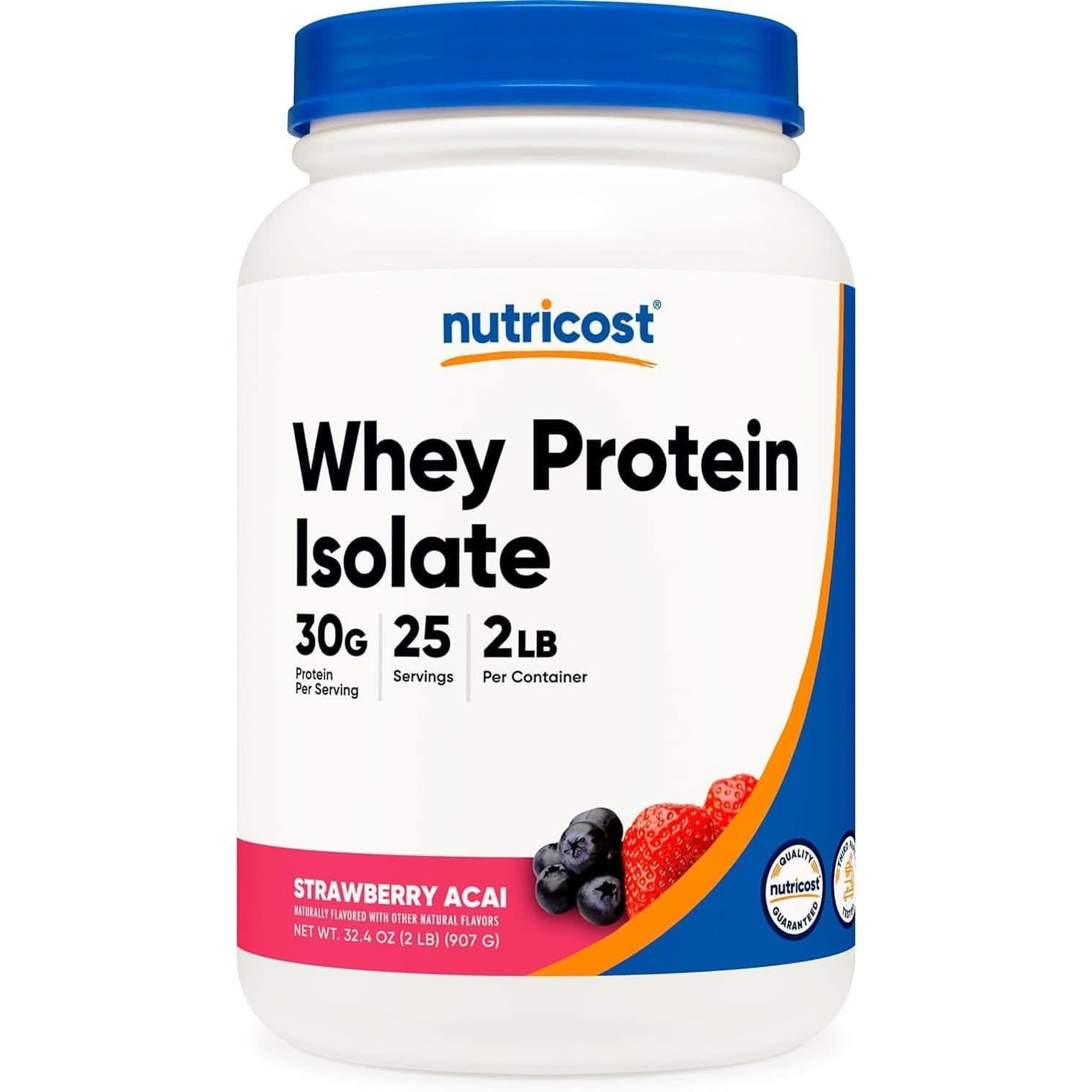 Nutricost Isolate Whey Protein Powder, Vanilla, 5 Pounds