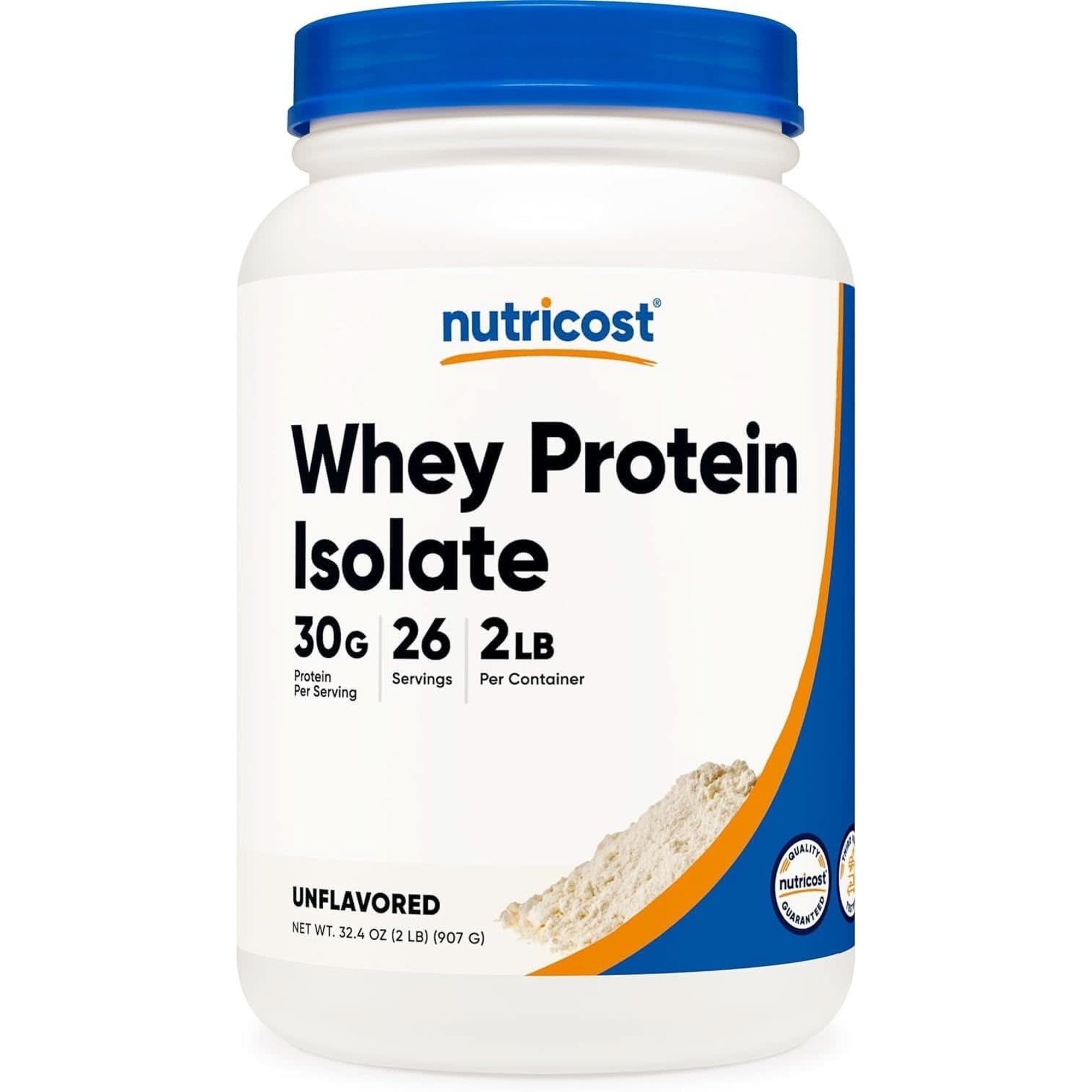 Nutricost Isolate Whey Protein Powder, Vanilla, 5 Pounds