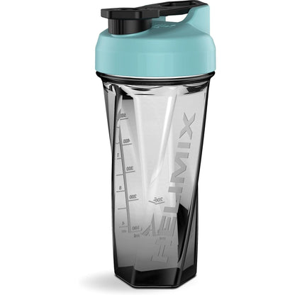 HELIMIX 2.0 Vortex Blender Shaker Bottle Holds Upto 28Oz | No Blending Ball or Whisk | USA Made | Portable Pre Workout Whey Protein Drink Cup | Mixes Cocktails Smoothies Shakes | Top Rack Safe