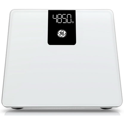 GE Bathroom Scale Body Weight: Digital BMI Weight Balance Scales FSA HSA Eligible Heavy Duty Measuring Scale for People Accurate Bluetooth Weighing Scale Electronic Weigh Scales, Black