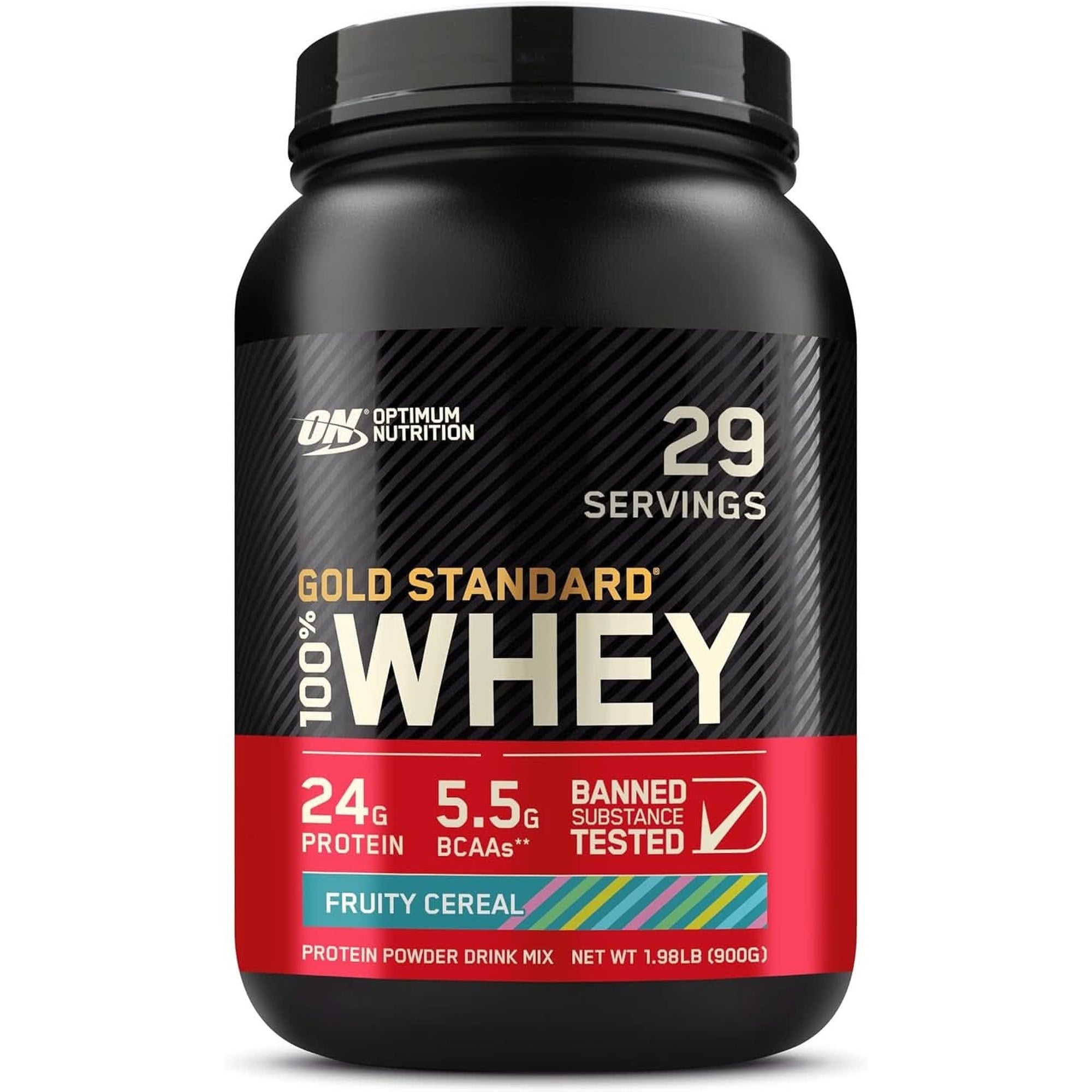 Optimum Nutrition Gold Standard 100% Whey Protein Powder, Double Rich Chocolate, 2 Pound (Packaging May Vary)