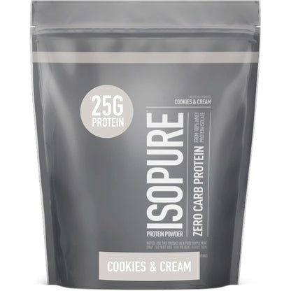 Isopure Protein Powder, Whey Isolate with Vitamin C & Zinc for Immune Support, 25G Protein, Low Carb & Keto Friendly, Flavor: Dutch Chocolate, 62 Servings, 4.5 Pounds (Packaging May Vary)