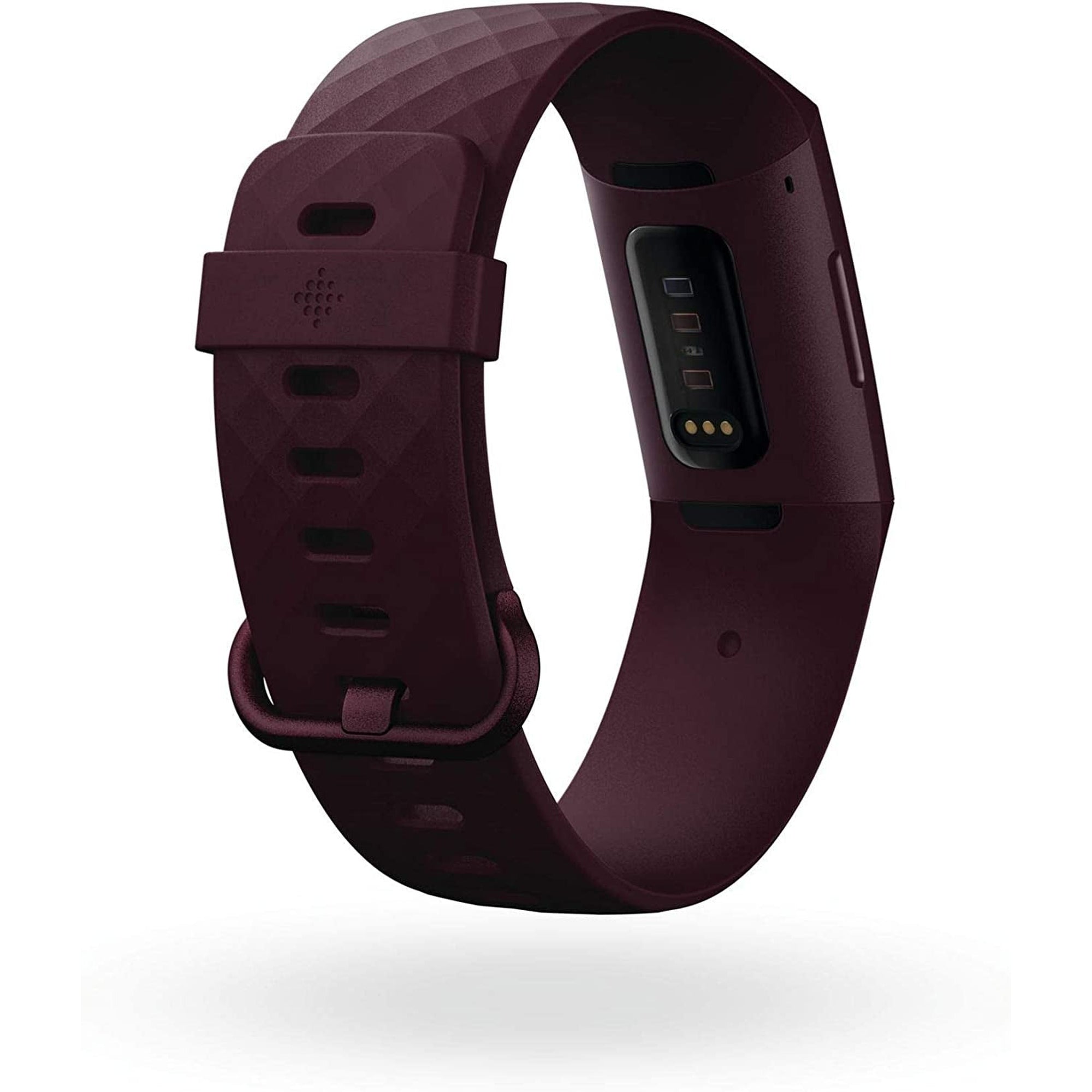 Fitbit Charge 4 Fitness and Activity Tracker with Built-In GPS, Heart Rate, Sleep & Swim Tracking, Rosewood/Rosewood, One Size (S &L Bands Included)