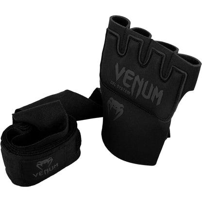 Venum "Kontact" Gel Glove Wraps, Black