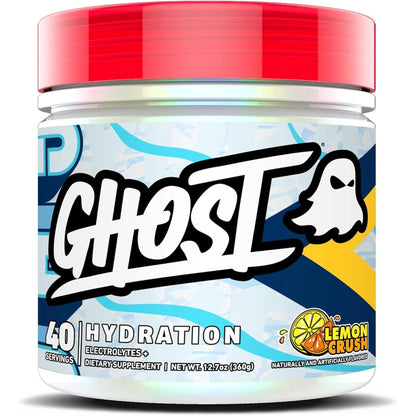 GHOST Hydration, Kiwi Strawberry, 40 Serv, Electrolyte Powder - Drink Mix Supplement with Magnesium, Potassium, Calcium, Vitamin C & Taurine for Energy & Endurance - Vegan, Free of Soy, Sugar & Gluten