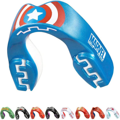 Marvel Venom Sports Mouthguard Dual Layer Premium Protection Adults Gum Shield with Case for Boxing, MMA, Rugby, Martial Arts, Judo and All Contact Sports