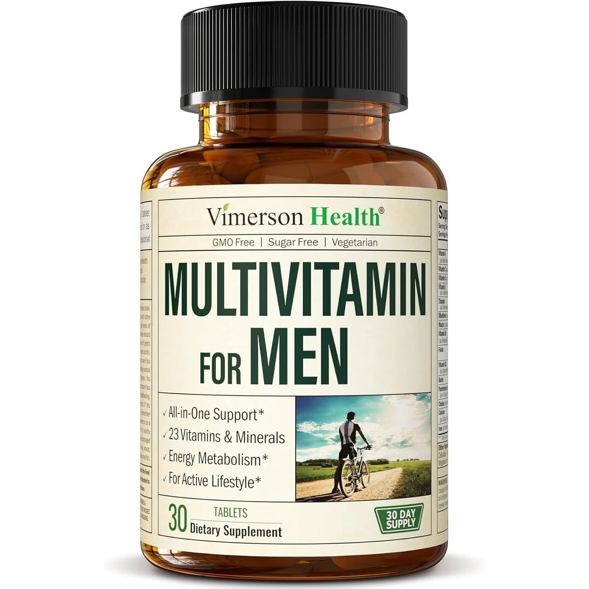 Multivitamin for Men - Complete Mens Multivitamins & Multiminerals with Vitamin A, C, D, E, B12, Zinc & More Essential Vitamins for Men - Mens Vitamins for Energy, Focus, and Mens Health. 60 Capsules