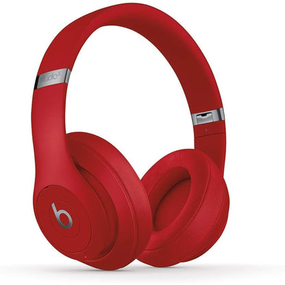 Beats Studio3 Decade Collection Wireless Over-Ear Headphones - Defiant Black/Red (Renewed)