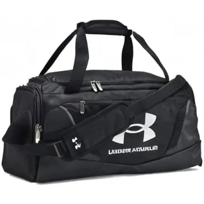 Under Armour Unisex-Adult Undeniable 5.0 Duffle , Black (001)/Metallic Silver , Medium Under Armour