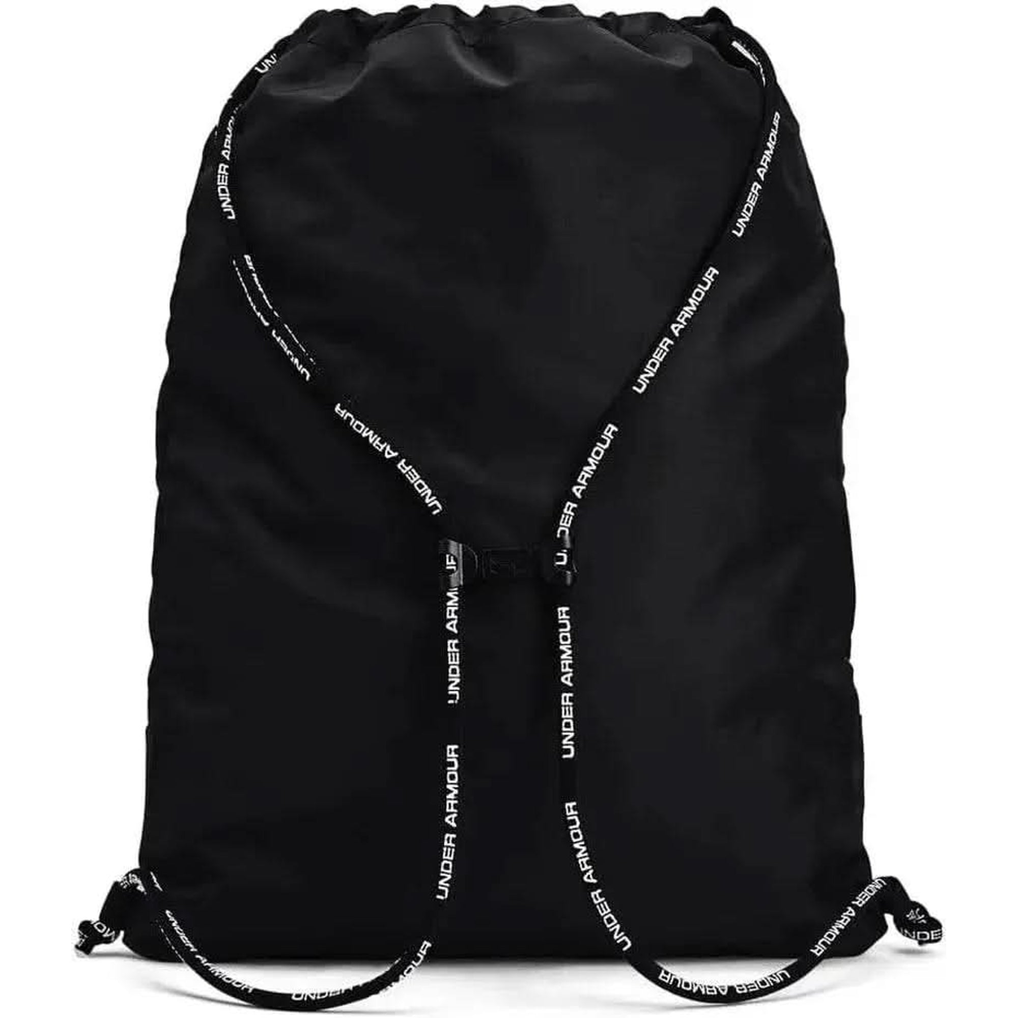 Under Armour Sackpack -Adult Undeniable Sackpack , Black (001)/Metallic Silver , One Size Fits Most Under Armour