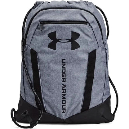 Under Armour Sackpack -Adult Undeniable Sackpack , Black (001)/Metallic Silver , One Size Fits Most Under Armour