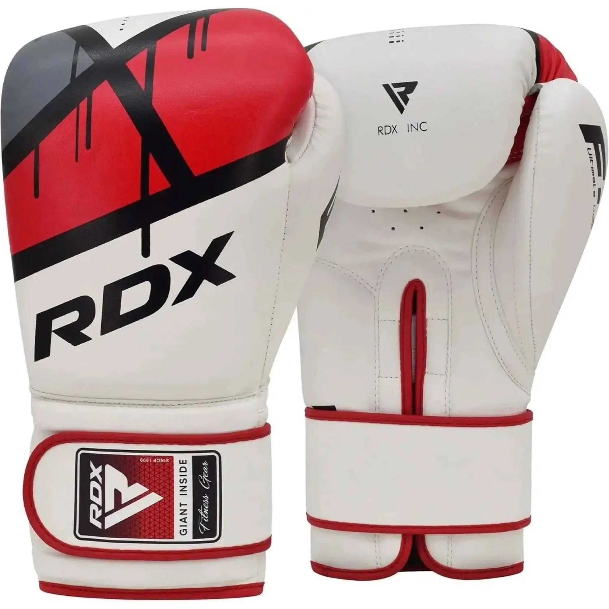 RDX Boxing Gloves EGO, Sparring Muay Thai Kickboxing MMA Heavy Training Mitts, Maya Hide Leather, Ventilated, Long Support, Punching Bag Workout Pads, Men Women Adult 8 10 12 14 16 Oz