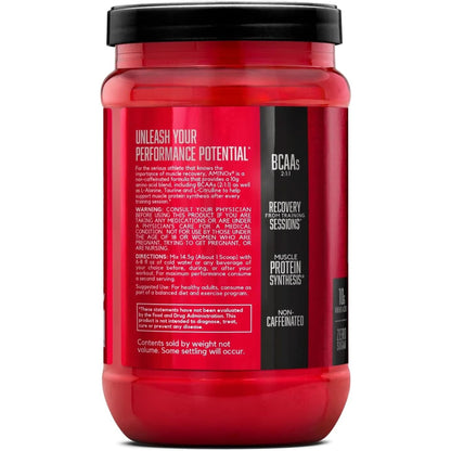 BSN Amino X Muscle Recovery & Endurance Powder with Bcaas, Intra Workout Support, 10 Grams of Amino Acids, Keto Friendly, Caffeine Free, Flavor: Grape, 30 Servings (Packaging May Vary)