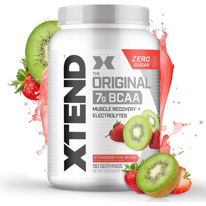 Xtend XTEND Original BCAA Powder 7G BCAA and 2.5G L-Glutamine, Sugar Free Post Workout Muscle Recovery Drink with Amino Acids for Men & Women, 30 Servings