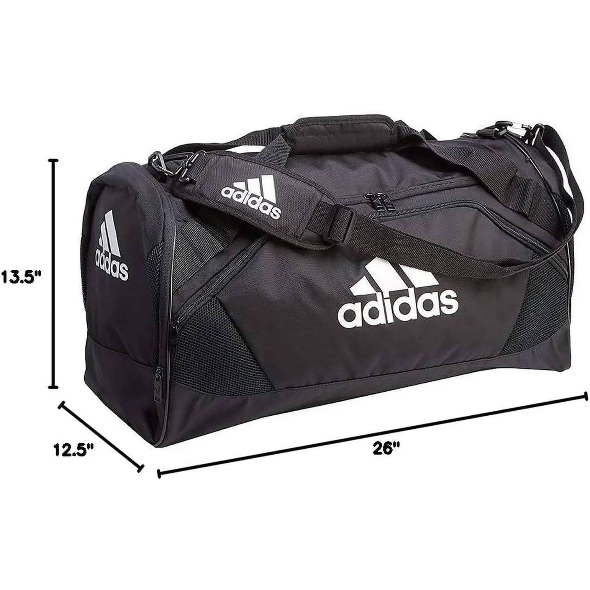 Adidas Team Issue 2 Medium Duffel Bag Black, One Size