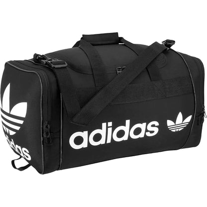 Adidas Originals Santiago Duffel Bag, Black/White, One Size