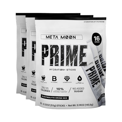 PRIME HYDRATION+ Sticks VARIETY PACK | Hydration Powder Single Serve Sticks | Electrolyte Powder on the Go | Low Sugar | Caffeine-Free | Vegan | 30 Sticks