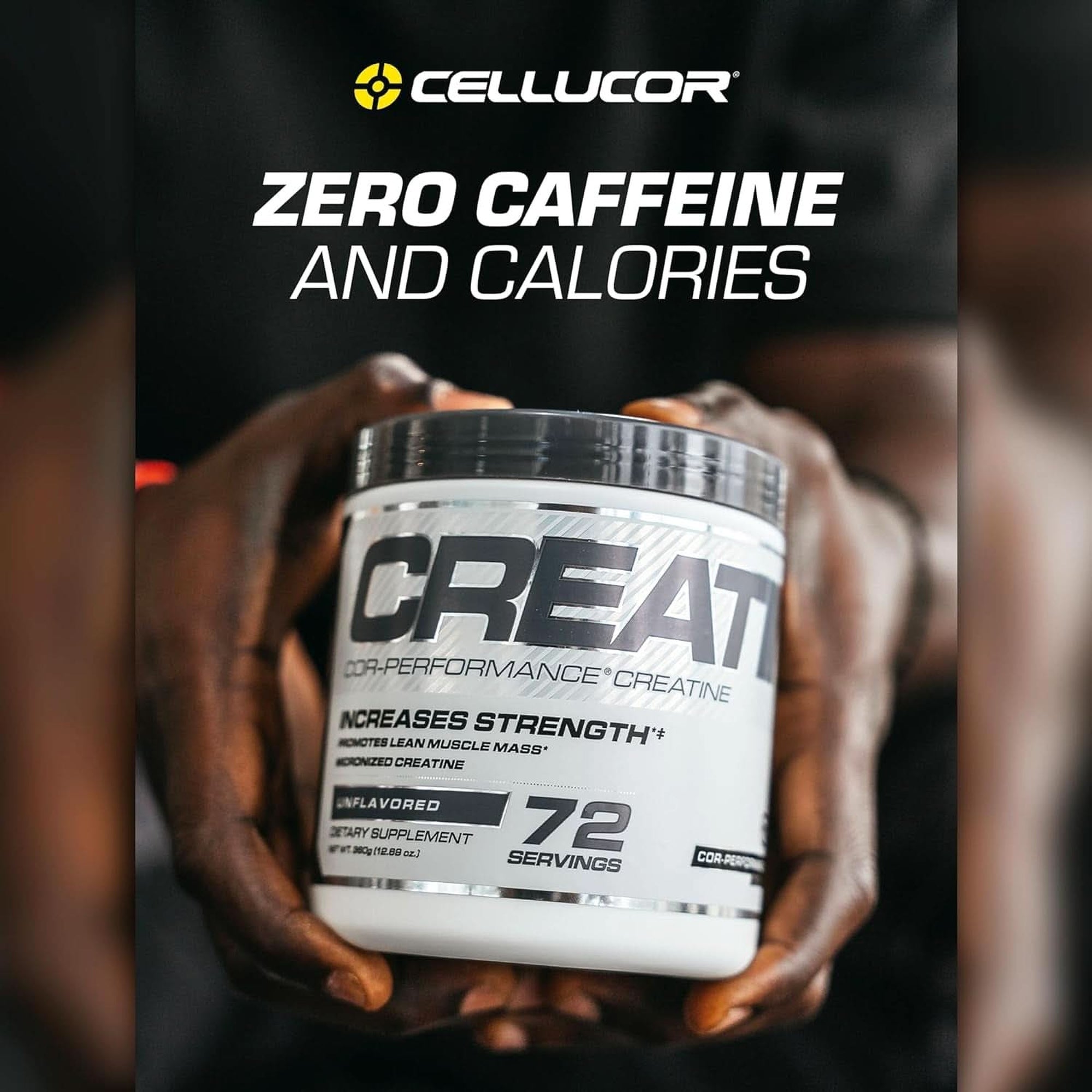 Cellucor Cor-Performance Creatine Monohydrate for Strength and Muscle Growth, 72 Servings