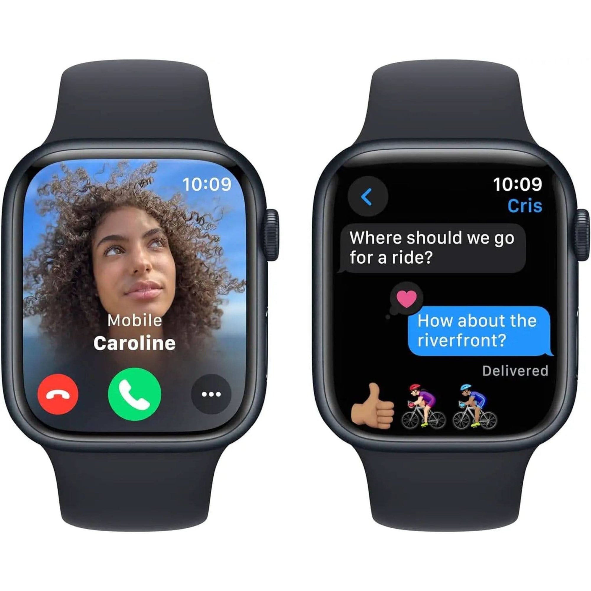 Apple Watch Series 9 GPS 45Mm Smartwatch with Midnight Aluminum Case