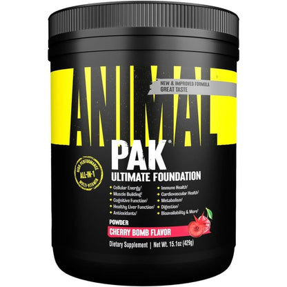 Animal Pak - Convenient Multivitamin for Men & Women Daily All-In-One Vitamin & Supplement Pack - Zinc, Vitamins C, B, D, Amino Acids, and Immune Support - Sports Nutrition Performance - 44 Count