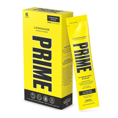 PRIME HYDRATION+ Sticks VARIETY PACK | Hydration Powder Single Serve Sticks | Electrolyte Powder on the Go | Low Sugar | Caffeine-Free | Vegan | 30 Sticks