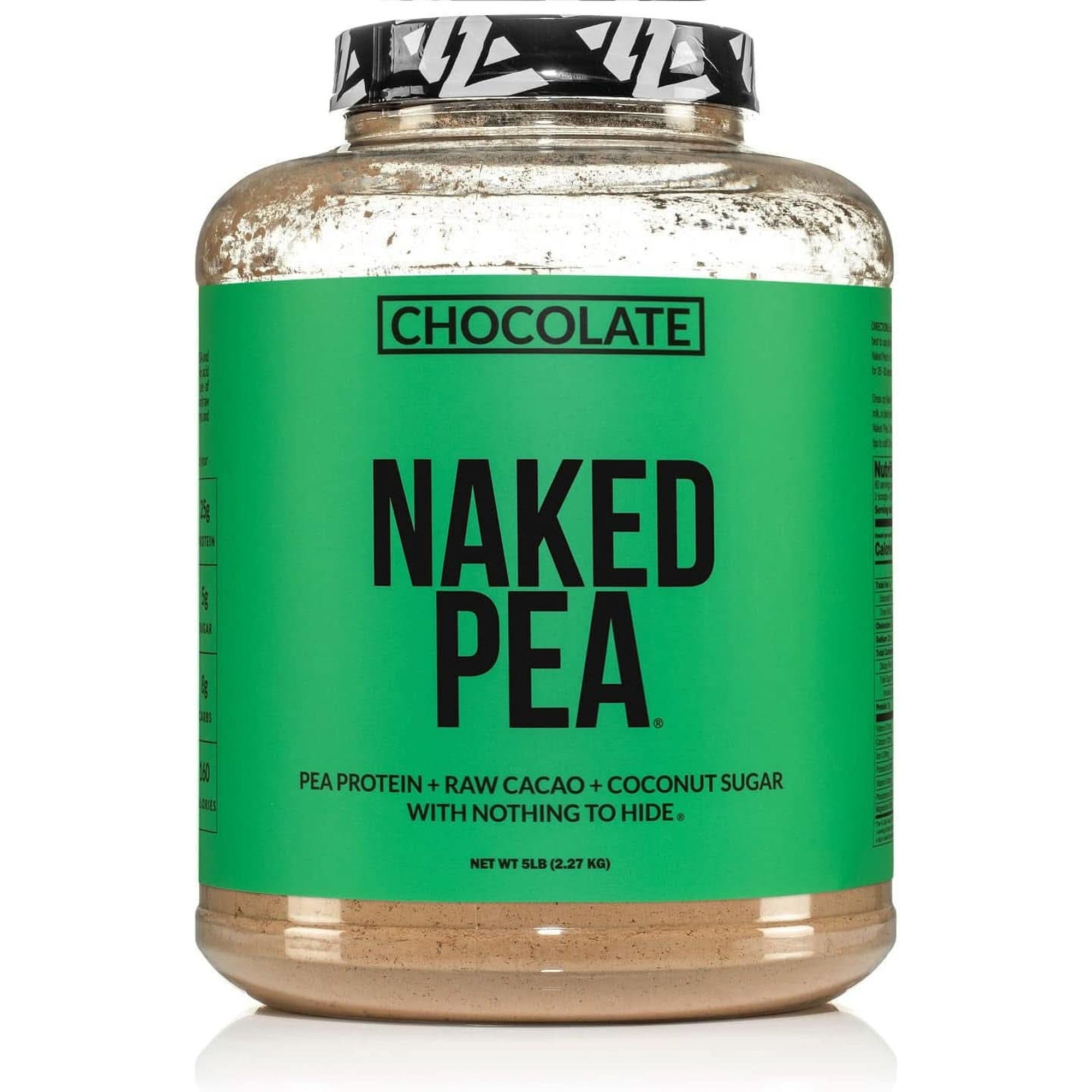 Naked Pea - Vanilla Pea Protein - Pea Protein Isolate from North American Farms - 5Lb Bulk, Plant Based, Vegetarian & Vegan Protein. Easy to Digest, Non-Gmo, Gluten Free, Lactose Free, Soy Free