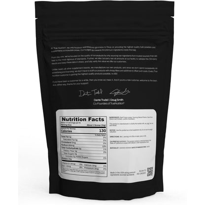 True Nutrition Grass Fed Beef Protein Powder Isolate - 29G of Paleo, Keto, Carnivore Beef Protein per Serving - Zero Carb, Fat Free, Gluten Free, Dairy Free, Soy Free - French Vanilla - 1LB