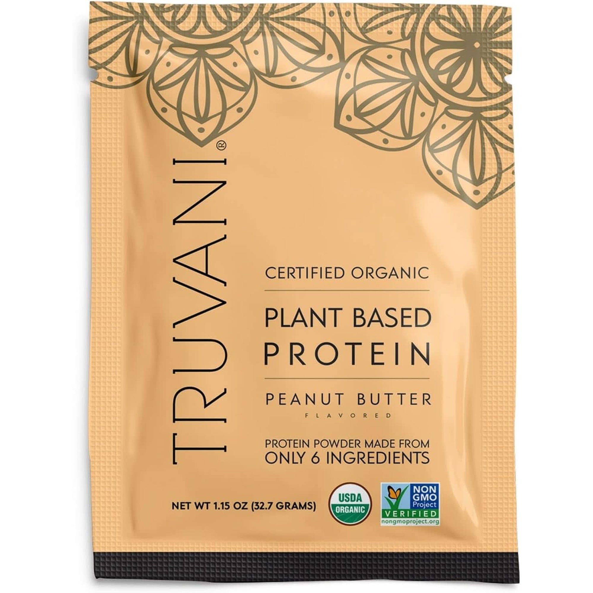 Truvani Pea Protein Powder, Vanilla, 20.9Oz, 1Pk, 20 Servings