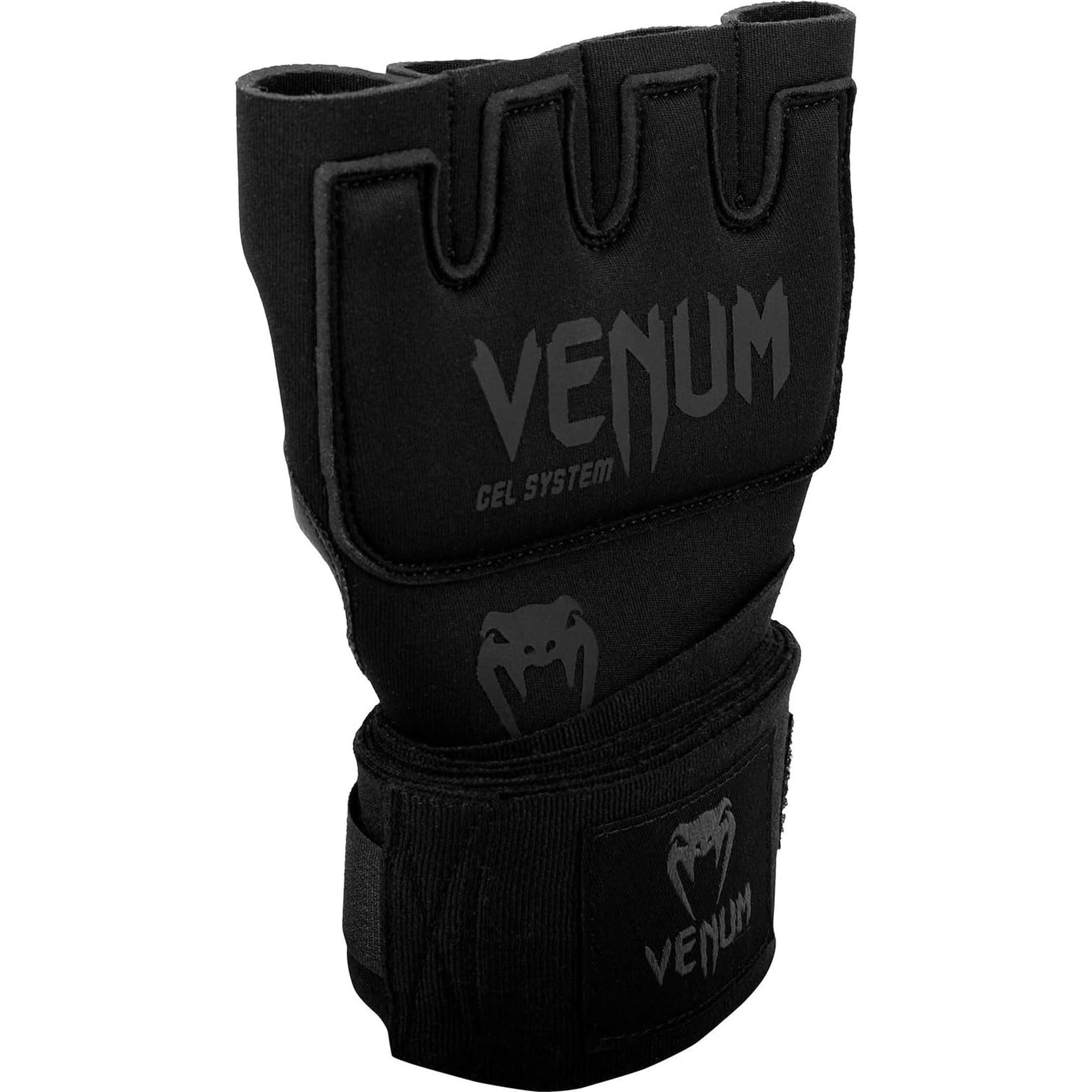 Venum "Kontact" Gel Glove Wraps, Black