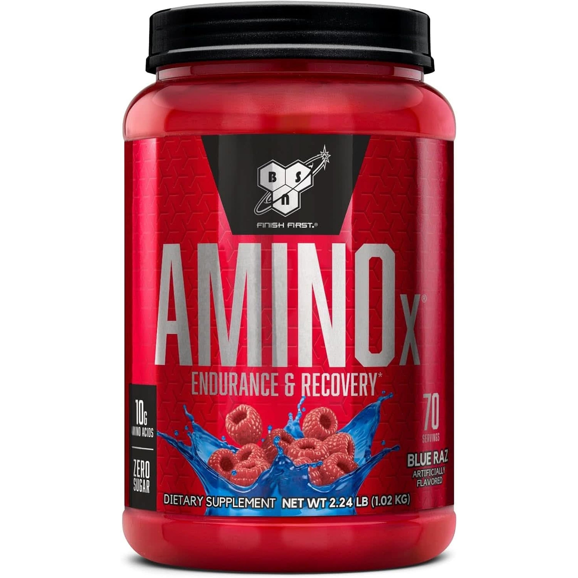 BSN Amino X Muscle Recovery & Endurance Powder with Bcaas, Intra Workout Support, 10 Grams of Amino Acids, Keto Friendly, Caffeine Free, Flavor: Grape, 30 Servings (Packaging May Vary)