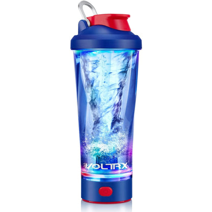 VOLTRX Premium Electric Protein Shaker Bottle, Made with Tritan - BPA Free - 30 Oz Vortex Portable Mixer Cup/Usb Rechargeable Shaker Cups for Protein Shakes