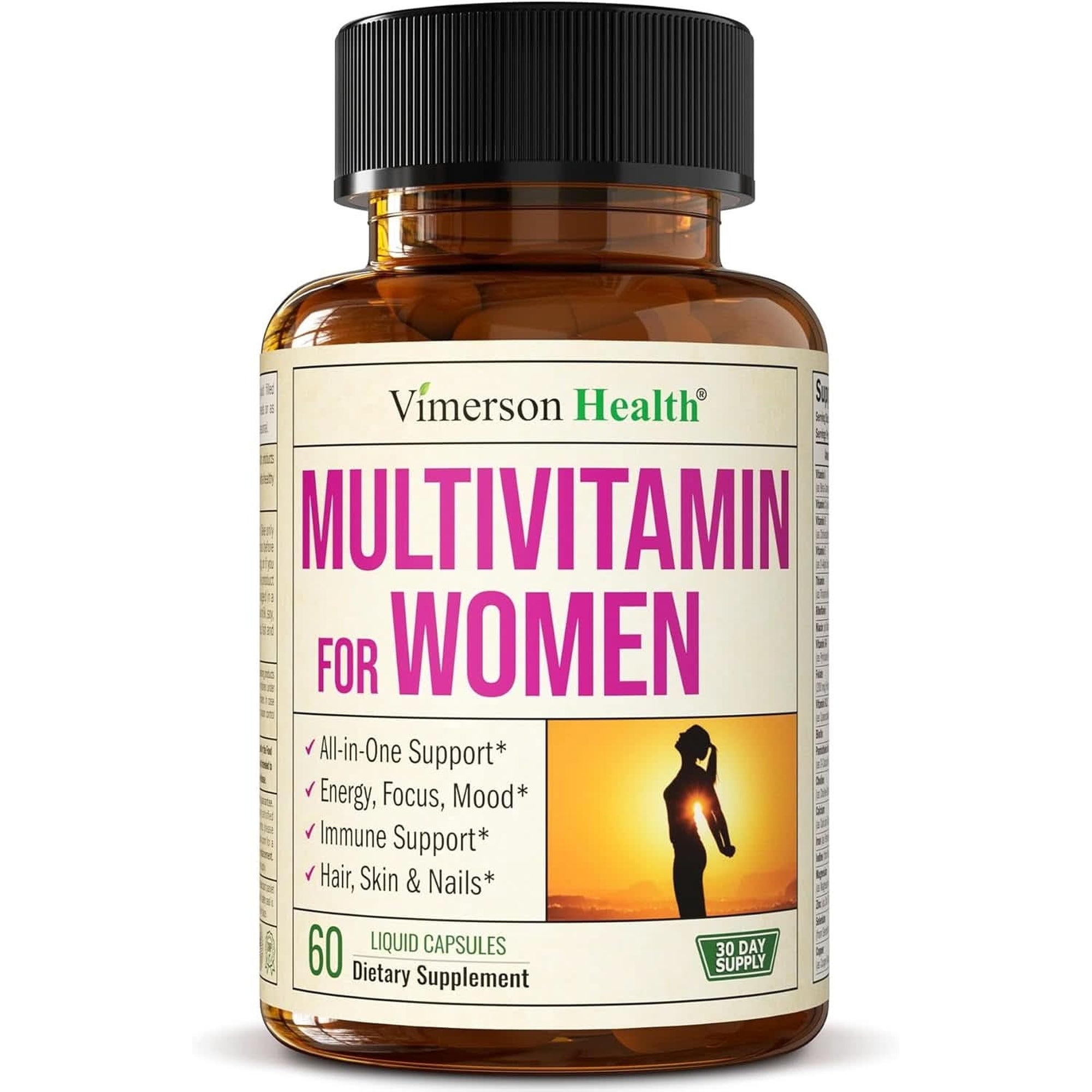 Multivitamin for Men - Complete Mens Multivitamins & Multiminerals with Vitamin A, C, D, E, B12, Zinc & More Essential Vitamins for Men - Mens Vitamins for Energy, Focus, and Mens Health. 60 Capsules