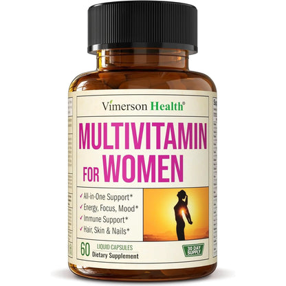 Multivitamin for Men - Complete Mens Multivitamins & Multiminerals with Vitamin A, C, D, E, B12, Zinc & More Essential Vitamins for Men - Mens Vitamins for Energy, Focus, and Mens Health. 60 Capsules