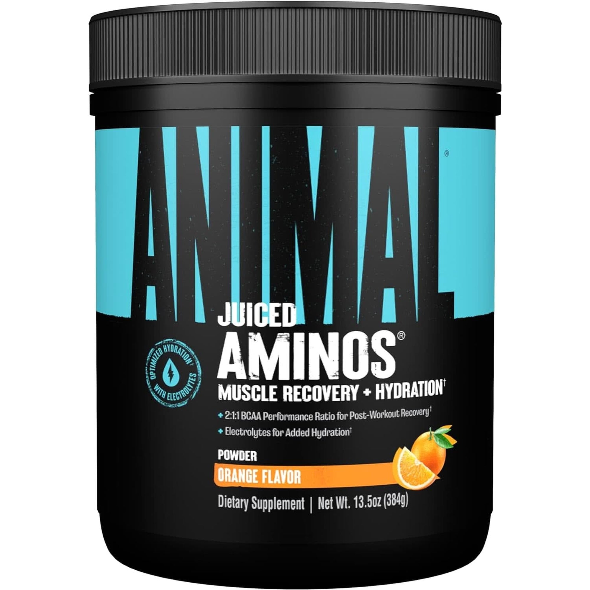 Animal Juiced Amino Acids - BCAA/EAA Matrix plus Hydration with Electrolytes and Sea Salt Anytime Recovery and Improved Performance - 30 Servings