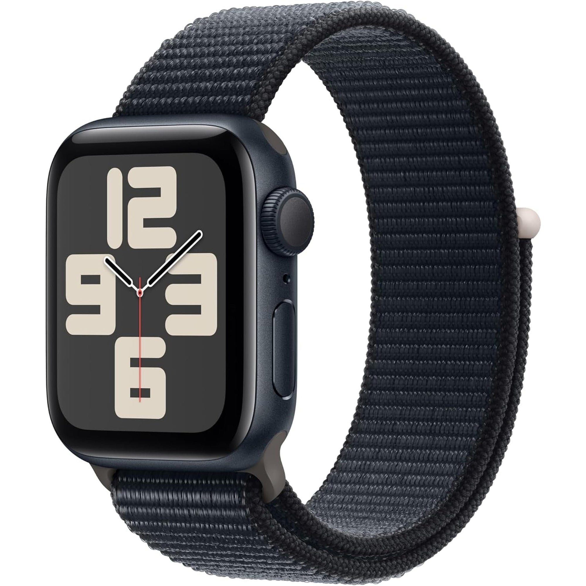 Apple Watch SE (2Nd Gen) [GPS 40Mm] Smartwatch with Midnight Aluminum Case with Midnight Sport Loop. Fitness & Sleep Tracker, Crash Detection, Heart Rate Monitor, Carbon Neutral